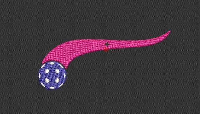 Ball Embroidery Design