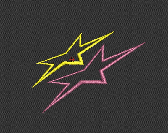 Star Embroidery Design