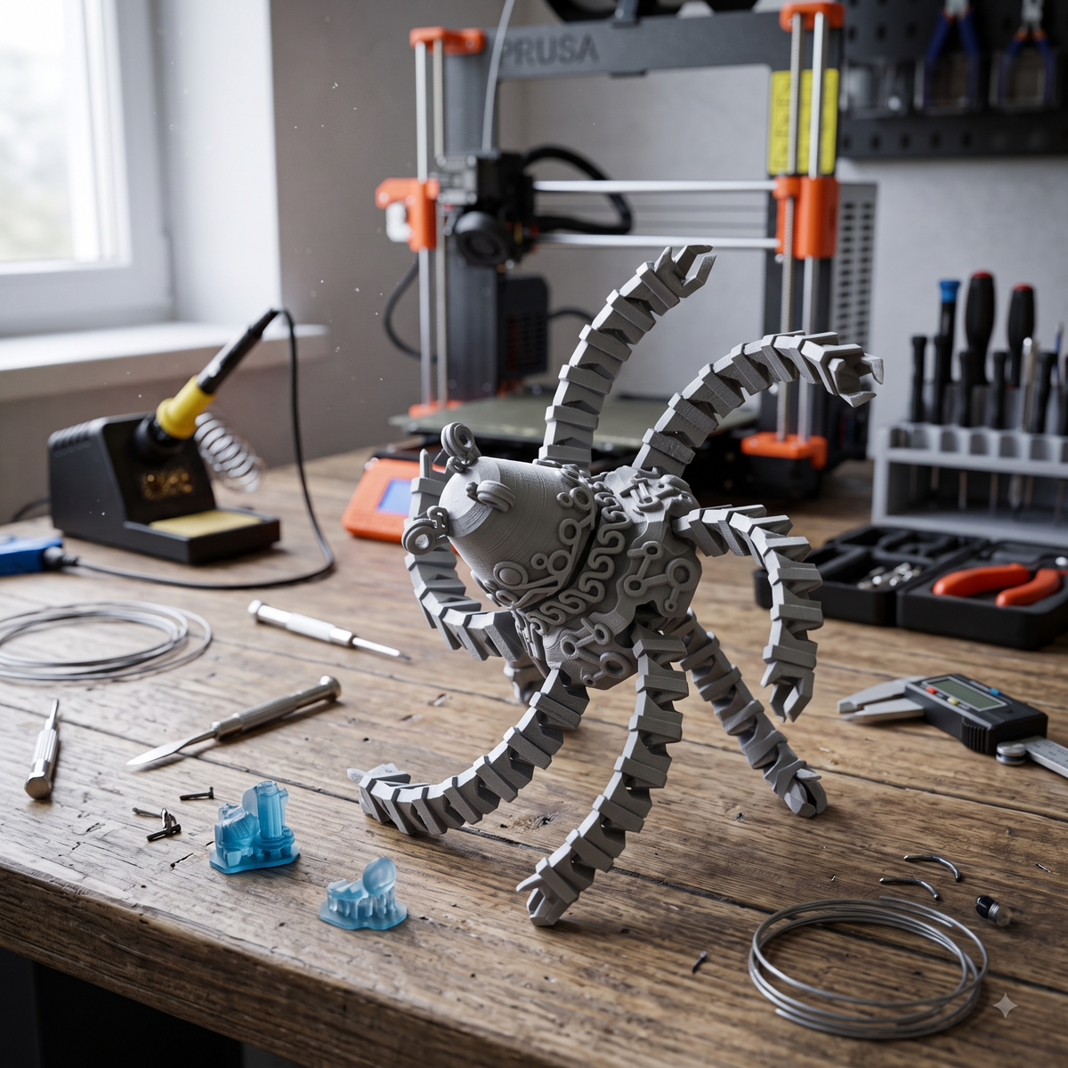 Articulated Flexi Guardian Print STL File
