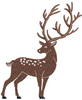 Deer Embroidery Design