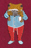 Photographer Frog Multi Color Embroidery Design