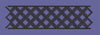 Diamond Lattice Industrial Grid Border Embroidery Design