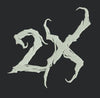 Fractured Alphanumeric Glyph Embroidery Design