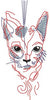 Cat Embroidery Design