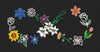 Floral Infinity Embroidery Design