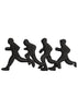 Group Runnig Embroidery Design