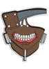 Head Cutter Embroidery Design