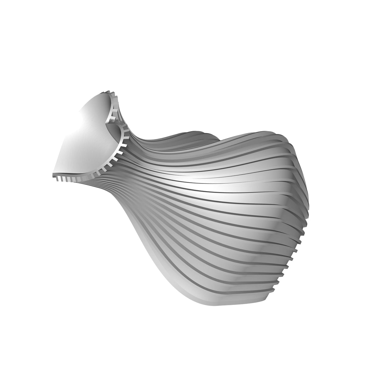 Heart Shaped Vase Print STL File