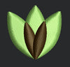 Bud Embroidery Design
