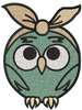 Owl Embroidery Design