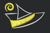 Sailboat Embroidery Design