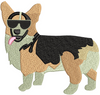 Dog Embroidery Design
