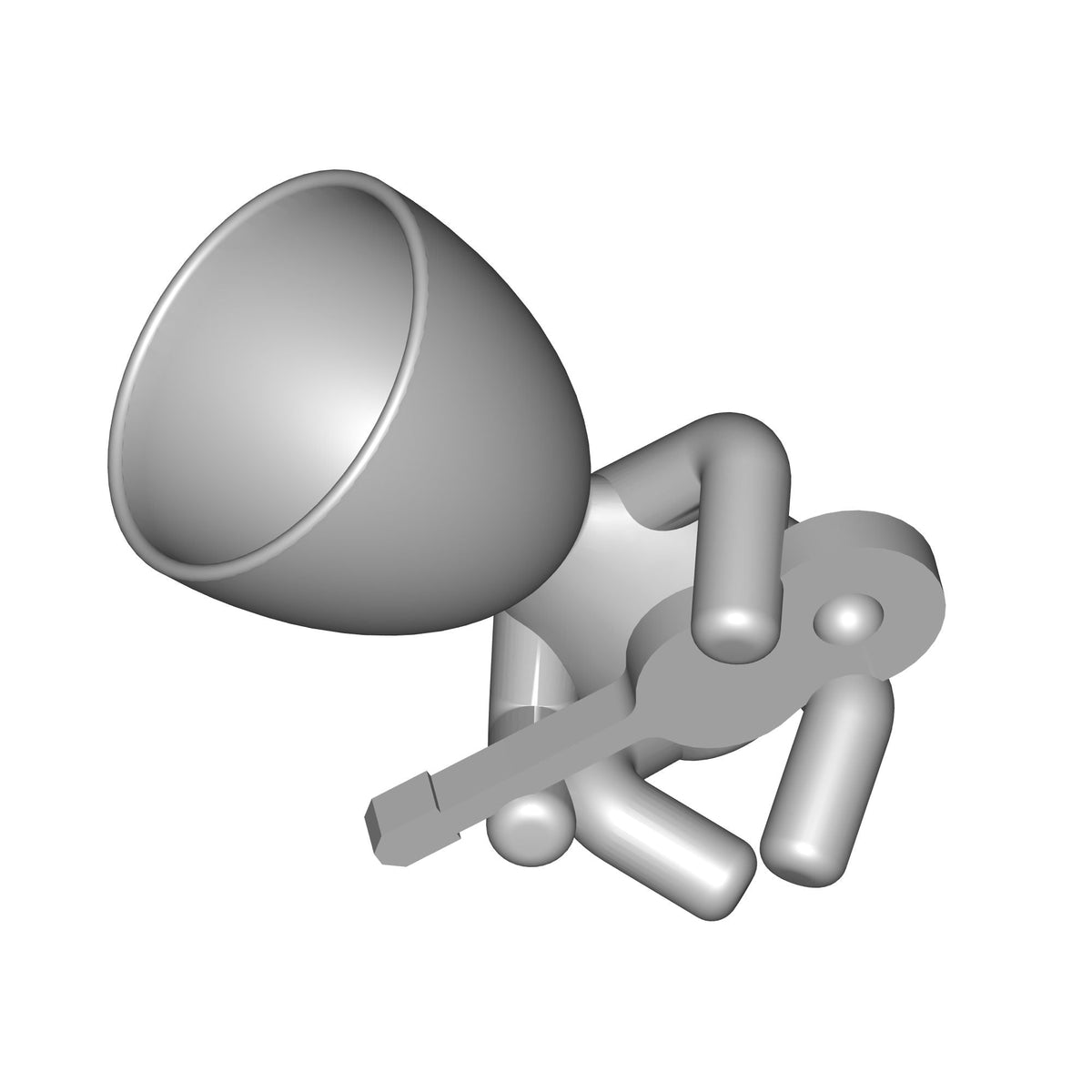 Guitar Playing Figurine Print STL File