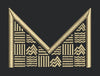 Geometric Patterns Embroidery Design