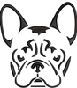 Dog Face Embroidery Design