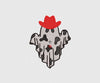 Ghost Embroidery Design