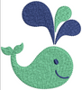 Baby Fish Embroidery Design