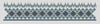 Geometric Argyle Diamond with Sawtooth Fringe Embroidery Design