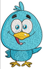 Bird Baby Embroidery Design