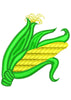 Corn Embroidery Design