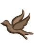 Bird Flight Embroidery Design