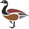 Duck Embroidery Design