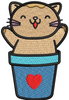 Teddy Bear Embroidery Design