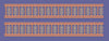 Vertical Sprout Dual Columnar Border Embroidery Design