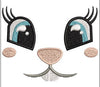 Cat Eyes Embroidery Design