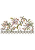 Sequins Symmetry Embroidery Design