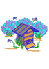 Hunny Hut Embroidery Design