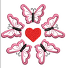 Butterflies Embroidery Design