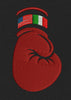 Boxing Glove Red Embroidery Design