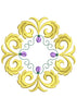 Mirror Merge Embroidery Design