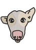 Inocent Dog Head Embroidery Design