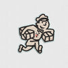 Courier Embroidery Design