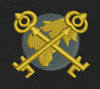 Global Keys Emblem Embroidery Design