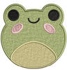 Frog Embroidery Design