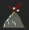 Eagle Mountain Brown Embroidery Design