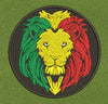 Lion Head With Multi Colour Embroidery Design