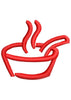 Bowl Embroidery Design