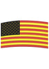 Flag Of Country Embroidery Design