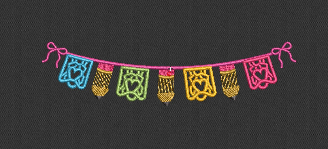 Flag Embroidery Design