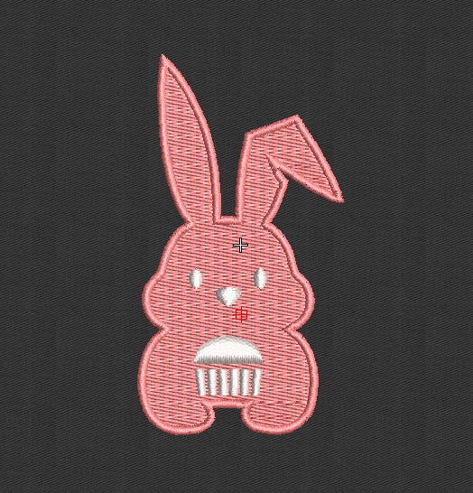 Rabbit Embroidery Design