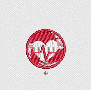 Heart Embroidery Design