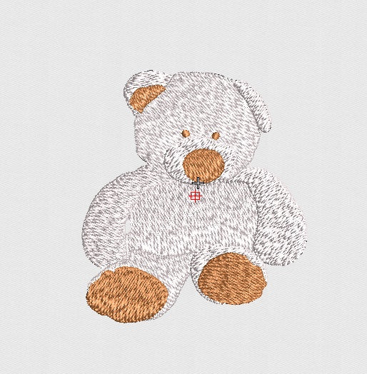 Bear Embroidery Design