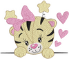 Panda Baby Embroidery Design