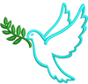 Pigeon Embroidery Design