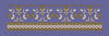 Ornate Floral Mughal Border Embroidery Design
