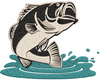 Fish Embroidery Design